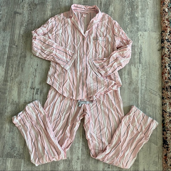 NWT Victorias Secret Sleep Pant /& Top Set Size XL